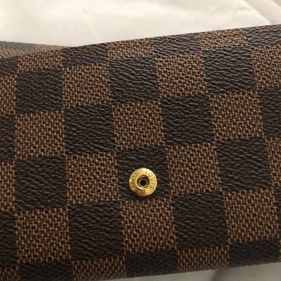 100% authentic Louis Vuitton Damier ebene canvas wallet - Picture 4 of 6